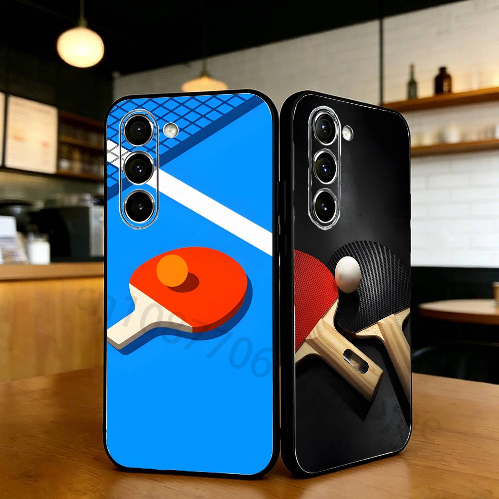 Table Tennis Cartoon - Table Tennis Racket Ping Pong Phone