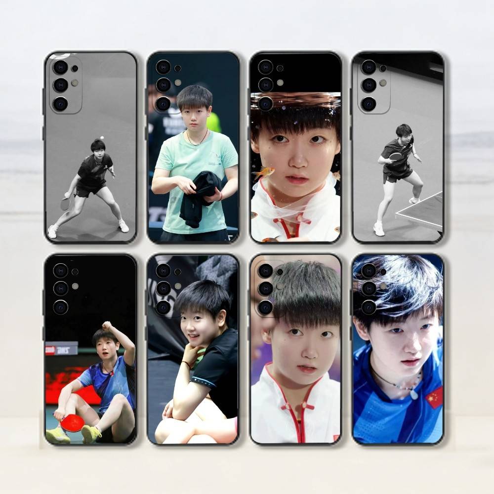 Table Tennis Cartoon - Sun Yingsha-Table tennis player Phone Case