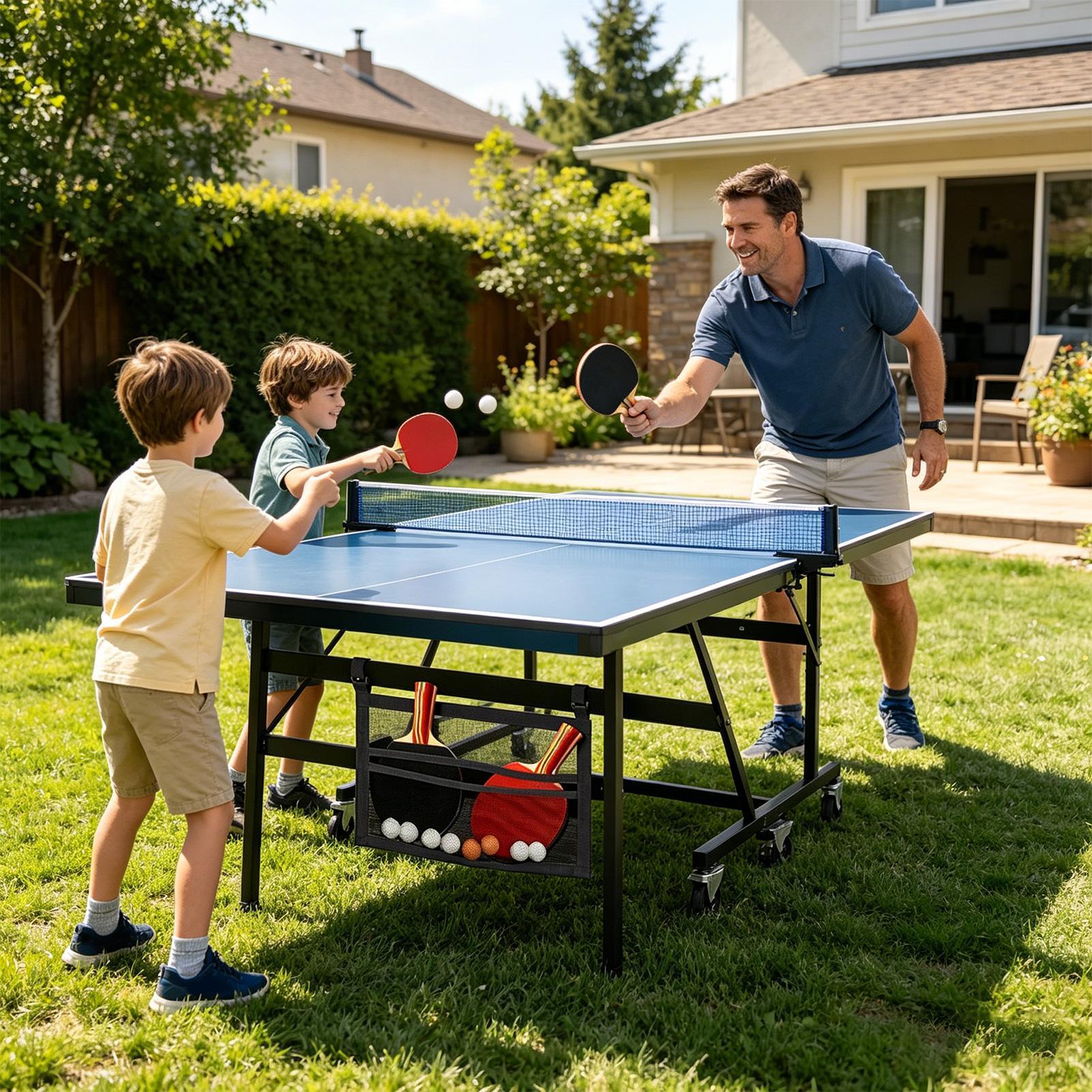 Table Tennis Youth - Table Tennis Racket Case No-Drill Easy