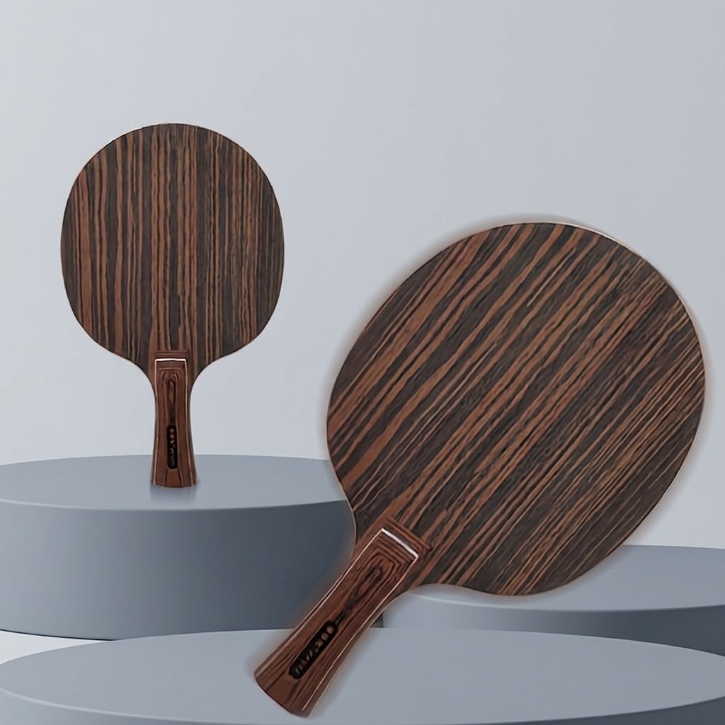 Table Tennis Usa - Ebony Table Tennis Racket Blade, Fast