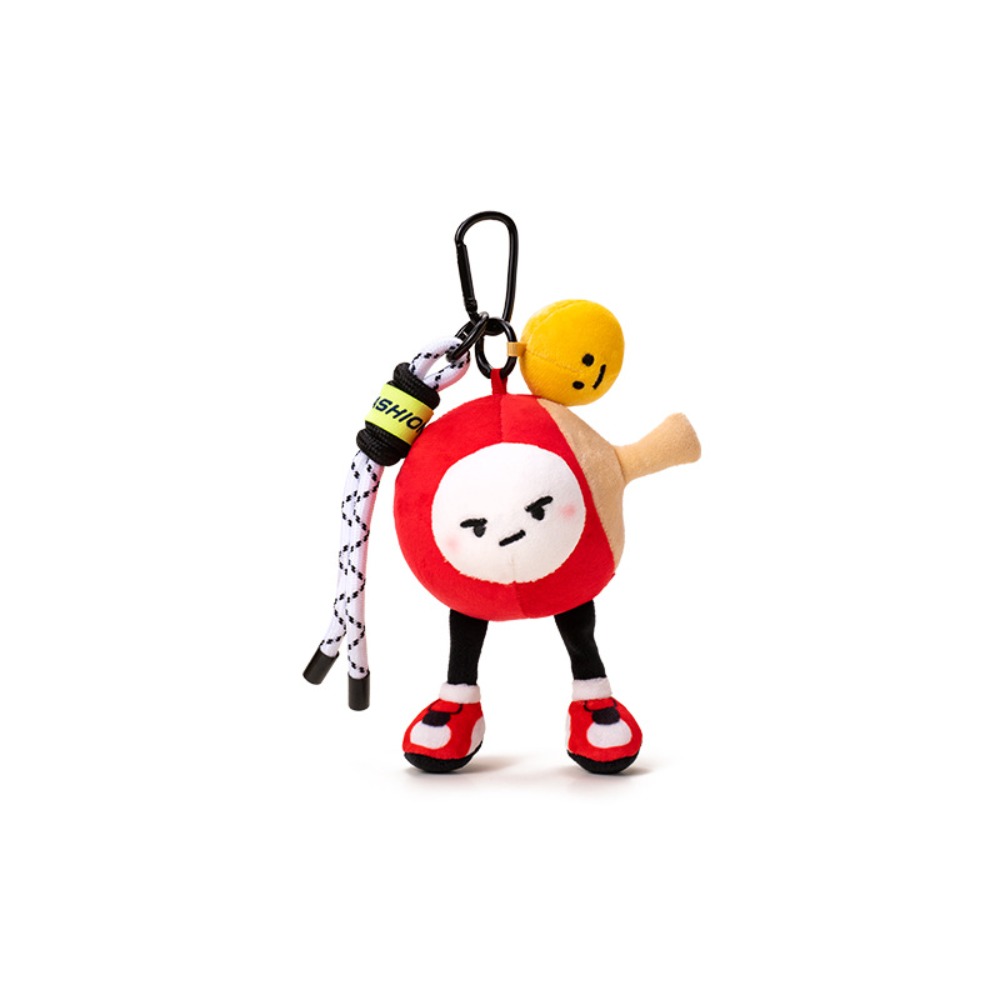 Table Tennis Cartoon - PP Cotton Plush Table Tennis Plush