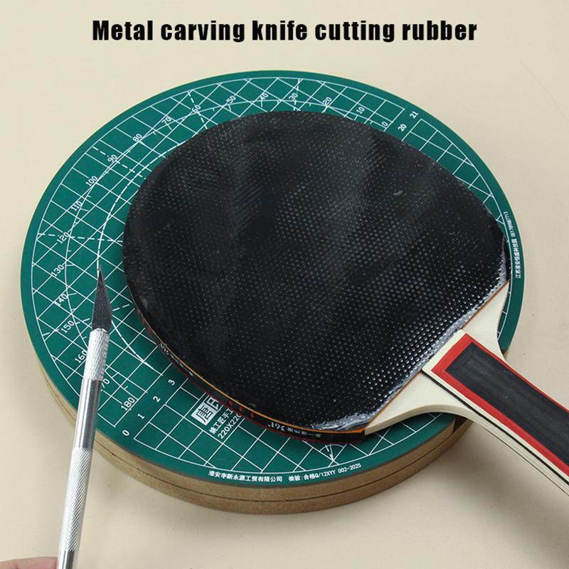 Table Tennis Tournament - New Table Tennis Rubber Rotating Cutting