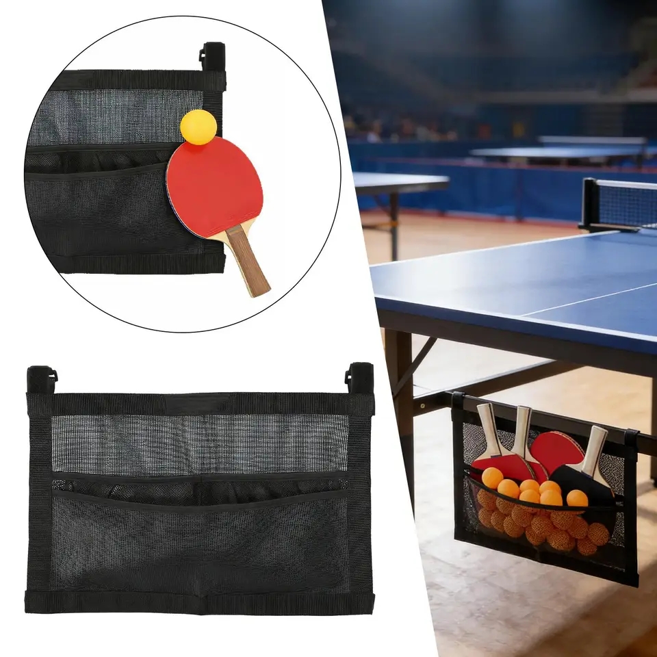 Table Tennis Practice - New Mesh Pingpong Ball Holder Large