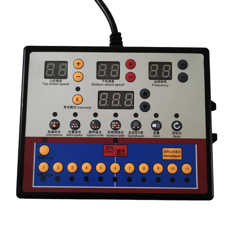 Y&T V989-2019 Professional Tab - đánh giá và giá Table Tennis Robot