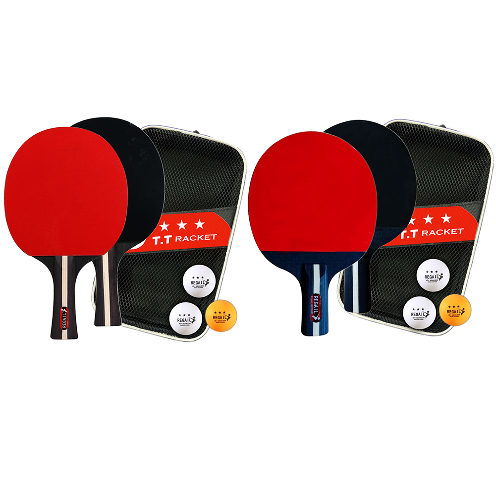 Table Tennis Racket 2 Rackets  - đánh giá và giá Table Tennis Tournament
