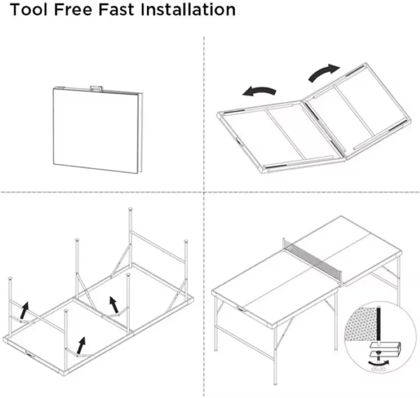 Sell like hot cakes foldable t - đánh giá và giá Table Tennis Youth