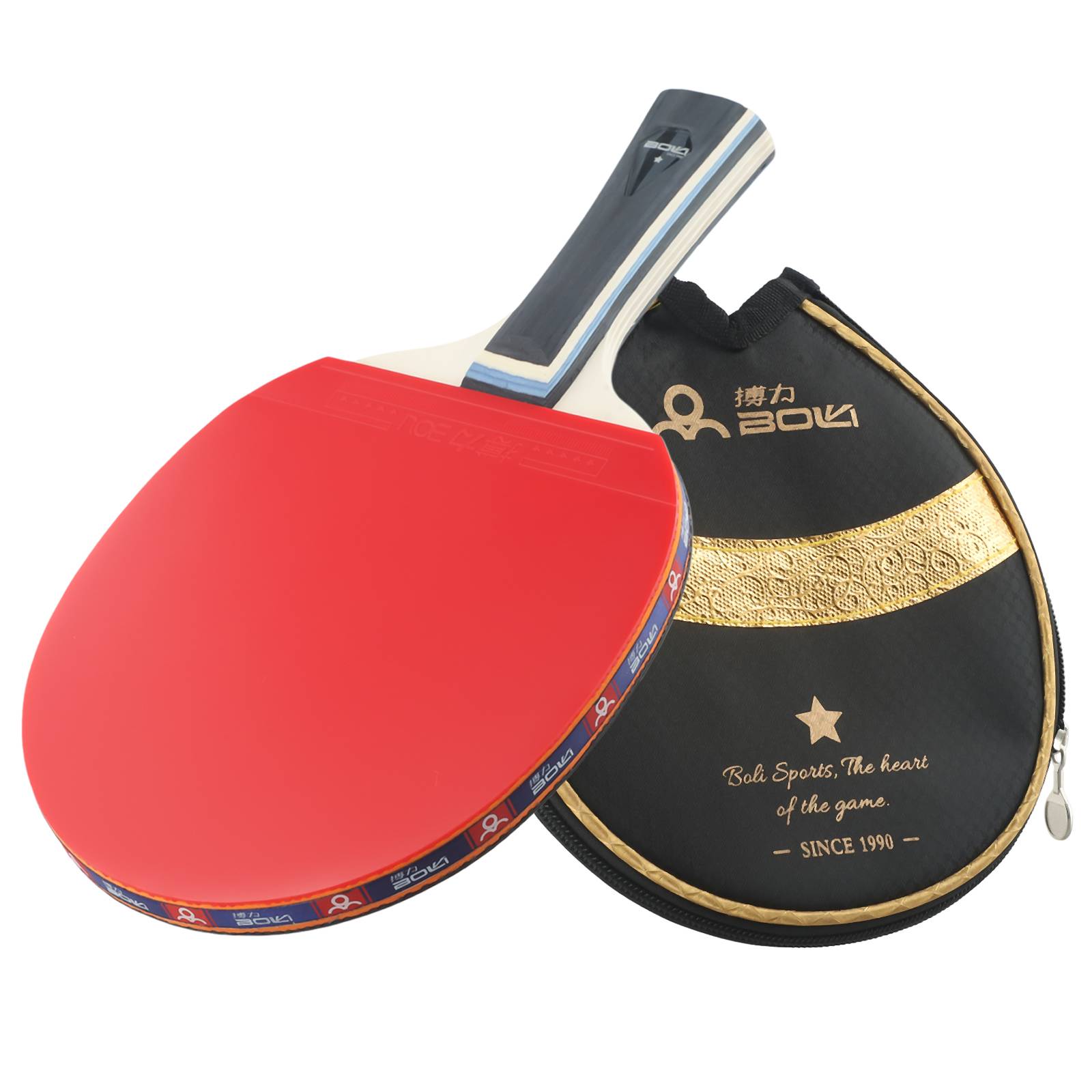 Table Tennis Racket 7 Ply Wood - đánh giá và giá Table Tennis Kit Bag