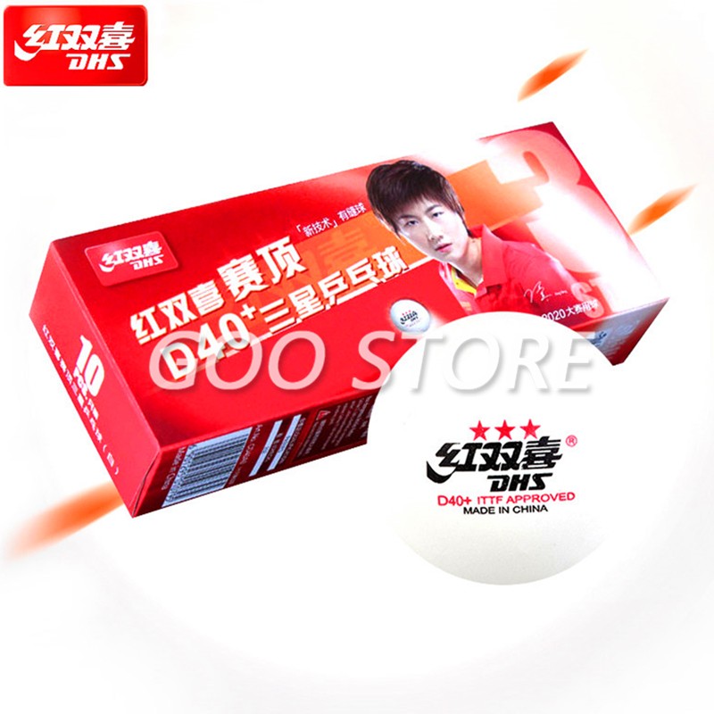 Quả Bóng Bàn DHS 3 Sao D40 + B - đánh giá và giá Table Tennis Robot