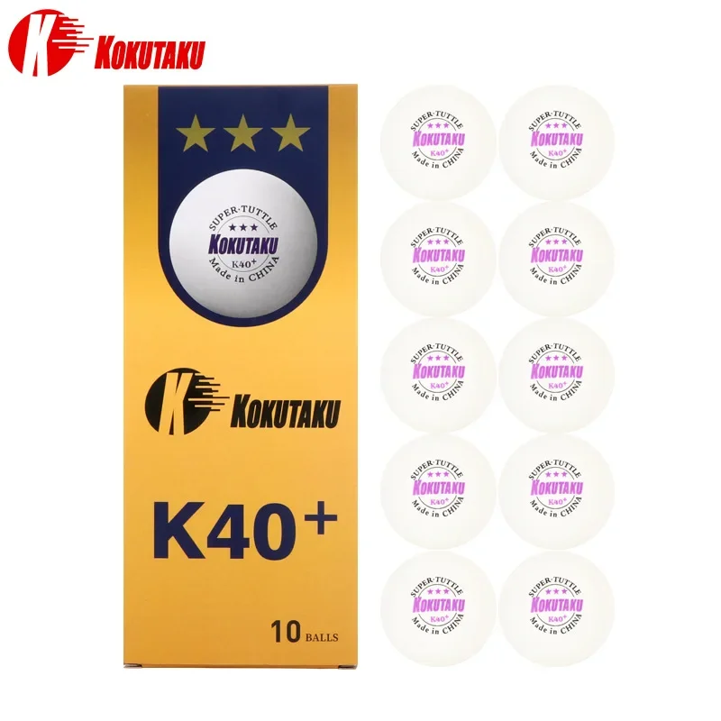 Clearance Kokutaku K40+ 3-Star - đánh giá và giá Table Tennis Tournament