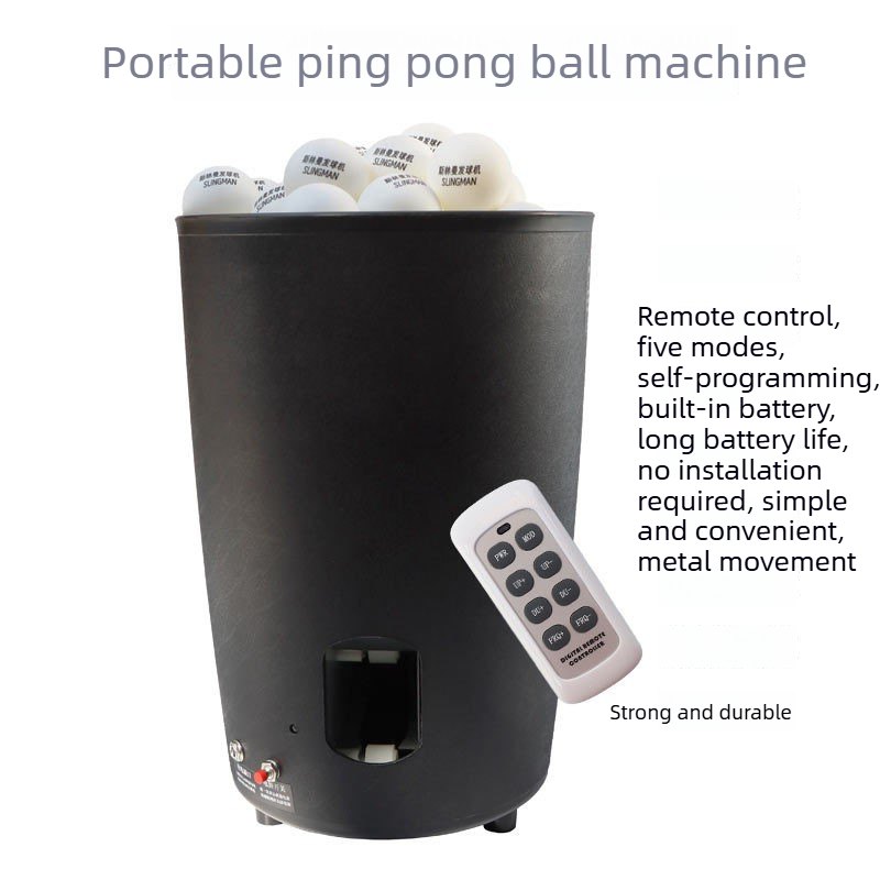 Portable Table Tennis Ball Mac - đánh giá và giá Table Tennis Robot