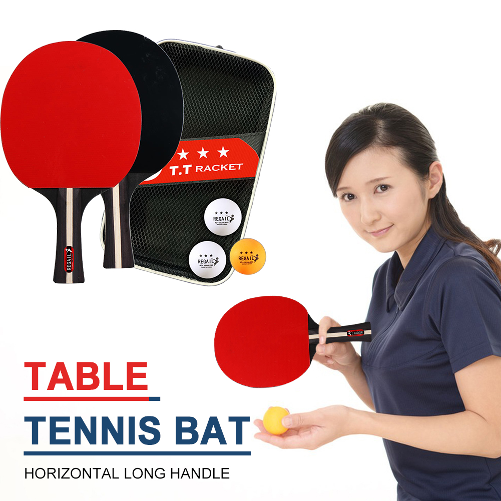 Table Tennis Racket 2 Rackets  - đánh giá và giá Table Tennis Tournament