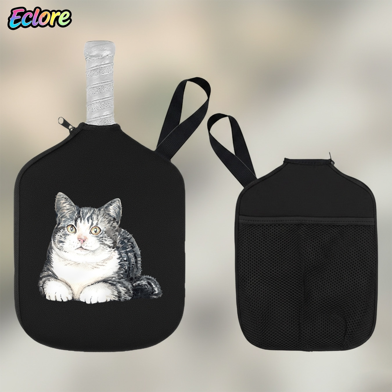 Cute Watercolor Cat Pickleball - đánh giá và giá Table Tennis Usa