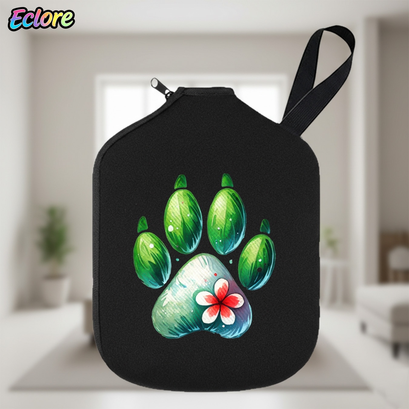 Green Watercolor Paw Print Pad - đánh giá và giá Table Tennis Usa